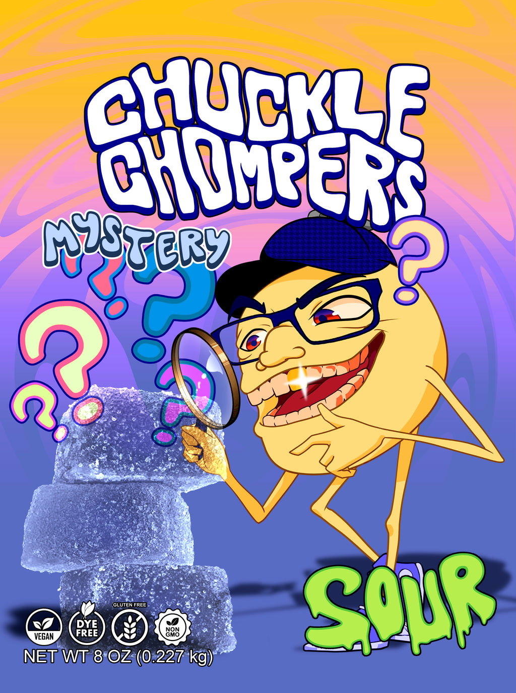 Limited Edition Sour Dill Pickle – 1 Pack (Half-Pound / 50+ Handcrafted Gummies)