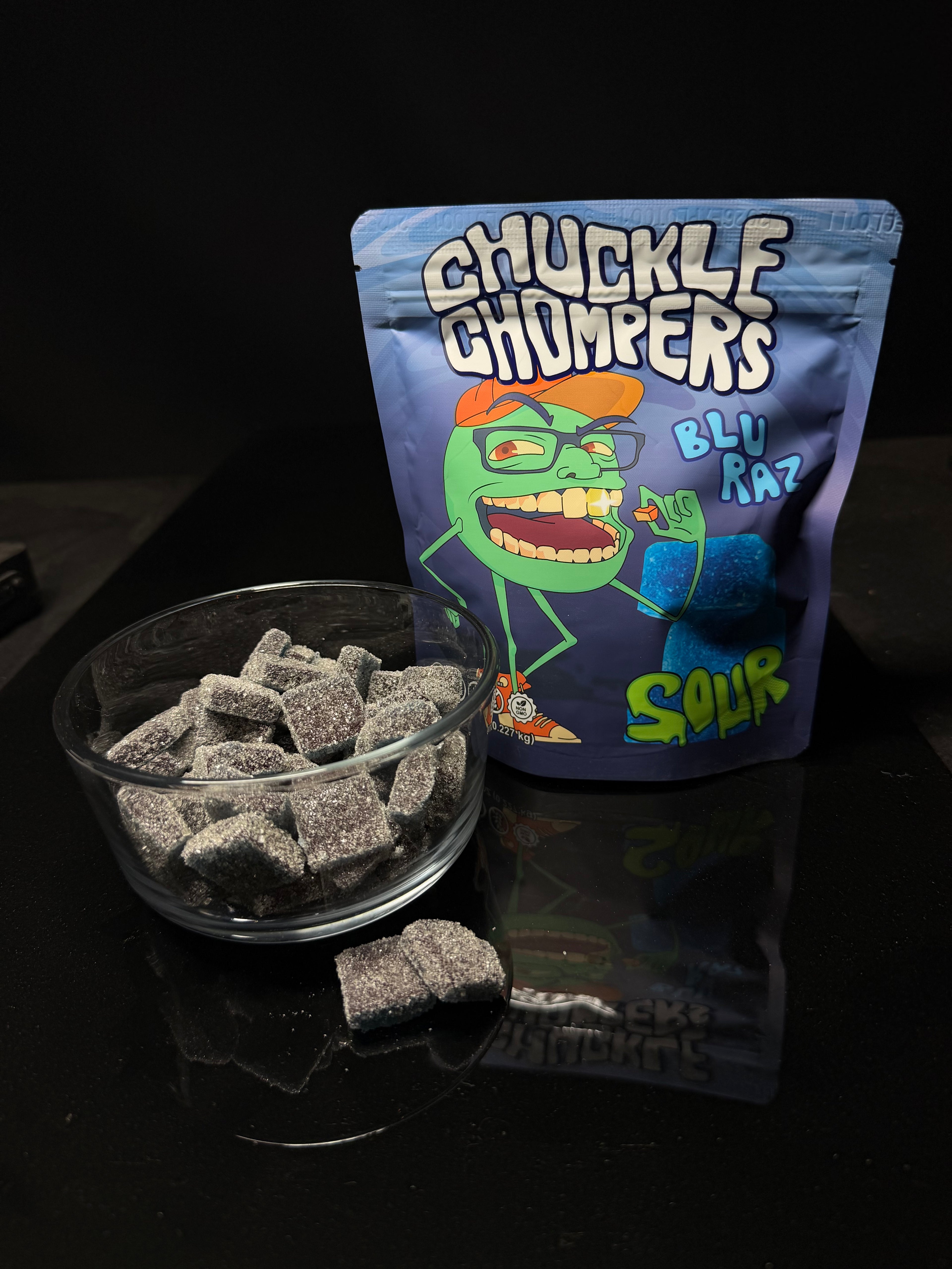 Signature Sour Blue Raspberry | 8 oz Bag (50+ Gummies)