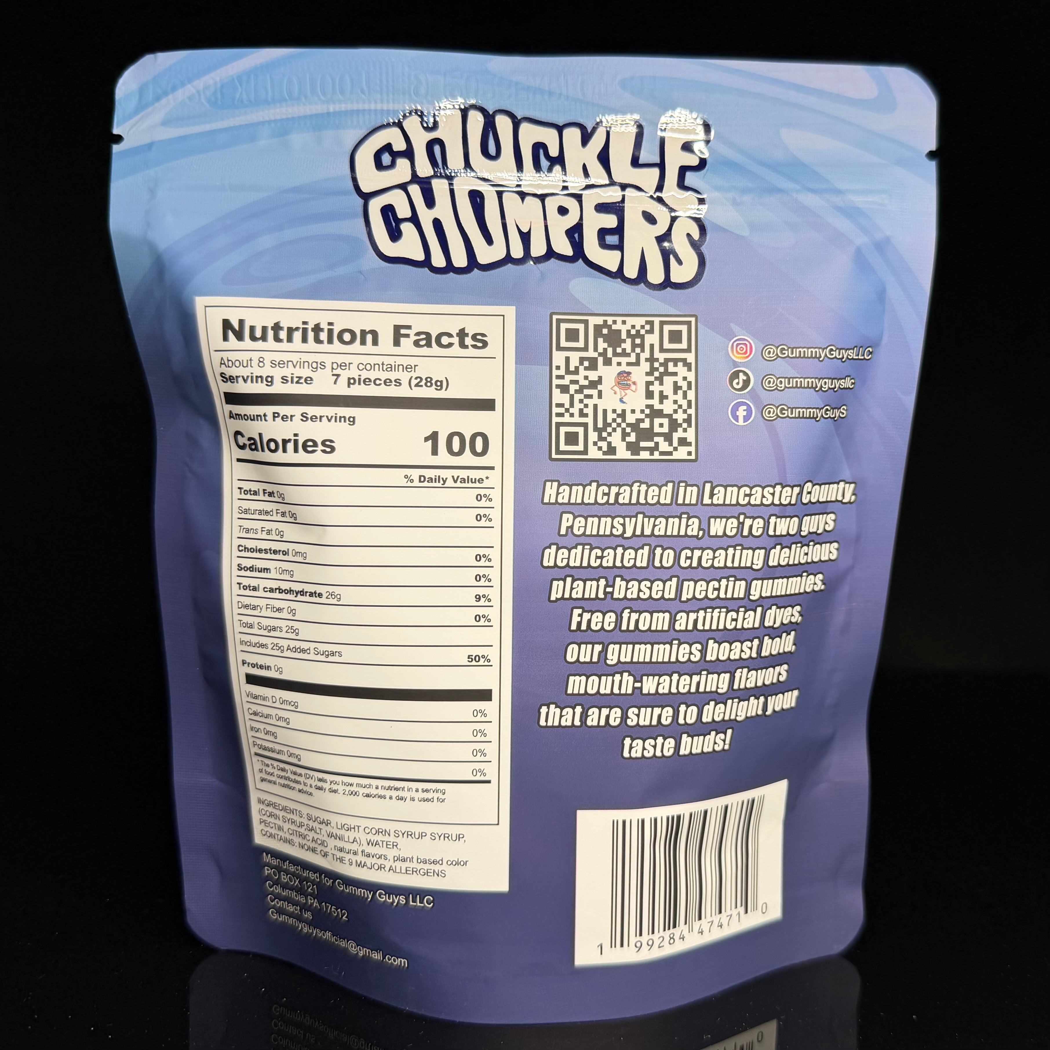 Signature Sour Blue Raspberry | 8 oz Bag (50+ Gummies)