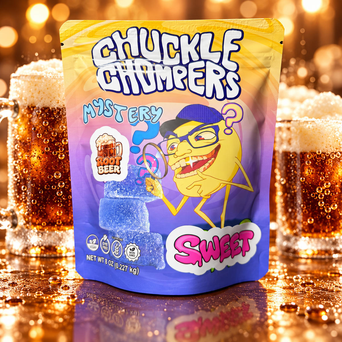 Limited Edition Sweet Root Beer | 1 Pack (Half Pound / 50+ Handcrafted Gummies)