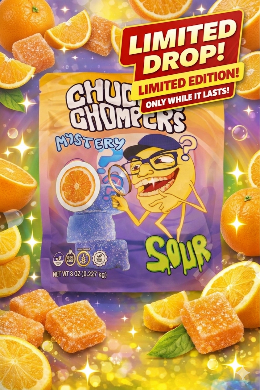 Limited Edition Sour Orange– 1 Pack (Half-Pound / 50+ Handcrafted Gummies)