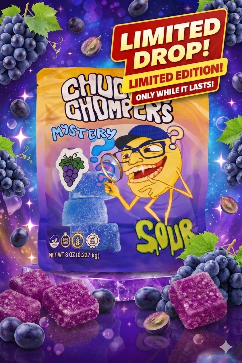 Limited Edition Sour Grape– 1 Pack (Half-Pound / 50+ Handcrafted Gummies)